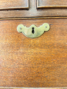 An 18th Century English Country Oak Chest of Drawers Dresser