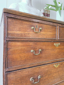 An 18th Century English Country Oak Chest of Drawers Dresser