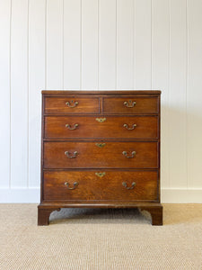 An 18th Century English Country Oak Chest of Drawers Dresser