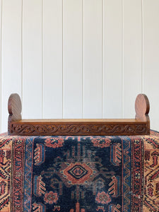 An English Late 19th Century Moveable Oak Bookshelf