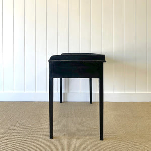 An Ebonized Victorian Side Table or Console c1860