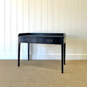 An Ebonized Victorian Side Table or Console c1860