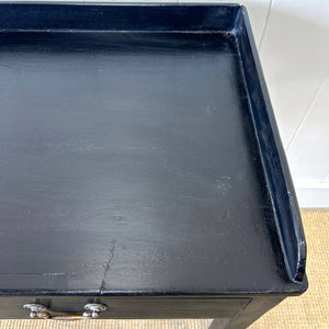An Ebonized Victorian Side Table or Console c1860