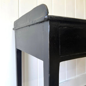 An Ebonized Victorian Side Table or Console c1860