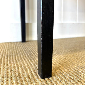An Ebonized Victorian Side Table or Console c1860