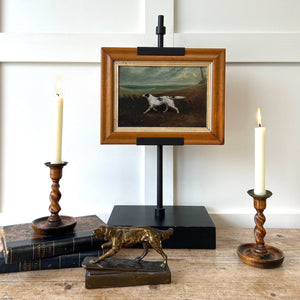 A Pair of Early 20th Century Barley Twist Candlesticks