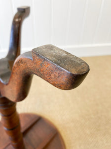 A Delicate English Mahogany Candlestick Table c1850