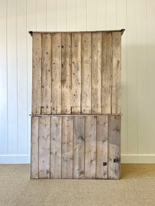 An Early 19th Century English Pine Painted Bookcase