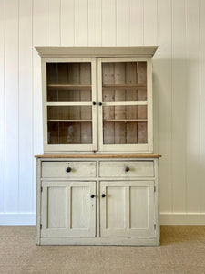 An Early 19th Century English Pine Painted Bookcase