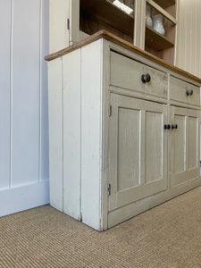 An Early 19th Century English Pine Painted Bookcase