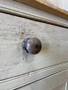 An Early 19th Century English Pine Painted Bookcase