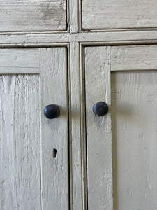 An Early 19th Century English Pine Painted Bookcase