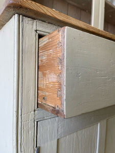 An Early 19th Century English Pine Painted Bookcase