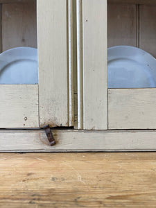 An Early 19th Century English Pine Painted Bookcase