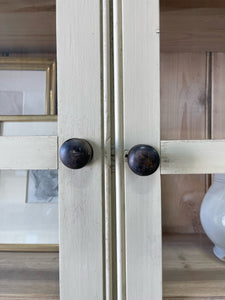 An Early 19th Century English Pine Painted Bookcase