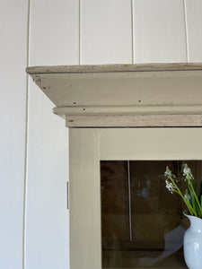 An Early 19th Century English Pine Painted Bookcase