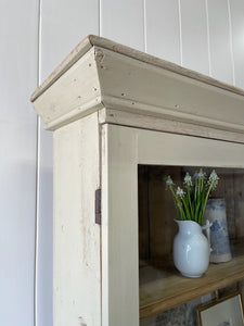 An Early 19th Century English Pine Painted Bookcase