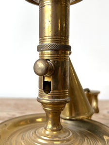 An Old Brass Chamber Stick