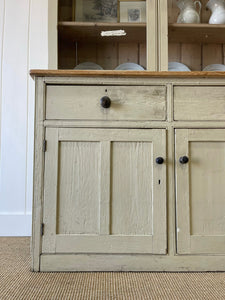 An Early 19th Century English Pine Painted Bookcase