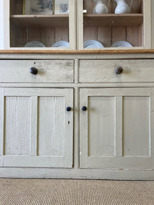 An Early 19th Century English Pine Painted Bookcase