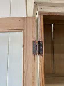 An Early 19th Century English Pine Painted Bookcase