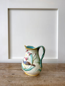 An Antique Majolica Pitcher