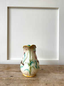 An Antique Majolica Pitcher