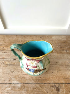 An Antique Majolica Pitcher