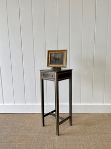A Charming Diminutive English Painted Side Table c1850