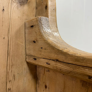 An English 19th Century Curved Bench or Settle