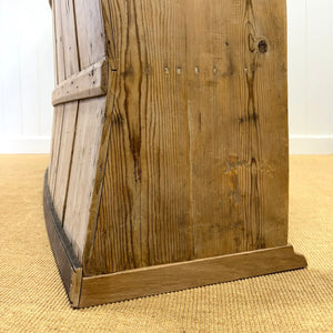 An English 19th Century Curved Bench or Settle