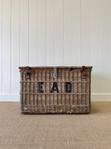 An Antique English Mill Basket c1890