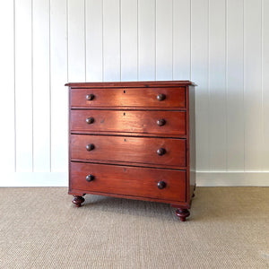 A 19th Century English Chest of Drawers/Dresser