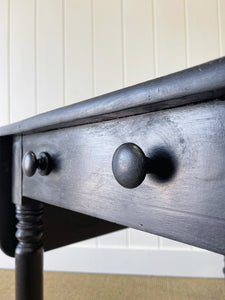 An English Mahogany Ebonzied Pembroke Table c1870