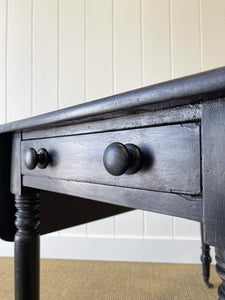 An English Mahogany Ebonzied Pembroke Table c1870