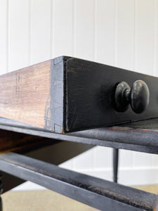 An English Mahogany Ebonzied Pembroke Table c1870