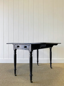 An English Mahogany Ebonzied Pembroke Table c1870
