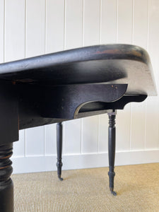 An English Mahogany Ebonzied Pembroke Table c1870