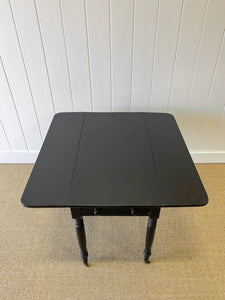 An English Mahogany Ebonzied Pembroke Table c1870