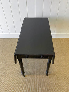 An English Mahogany Ebonzied Pembroke Table c1870