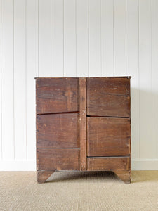 A Very Good English Georgian Pine Chest of Drawers Dresser c1800