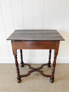 An English Oak Lowboy Table c1790