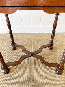 An English Oak Lowboy Table c1790