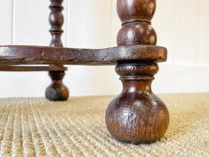 An English Oak Lowboy Table c1790