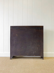 An English Ebonized Waterfall Bookcase