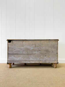 A Light Pine Antique English Sideboard c1890