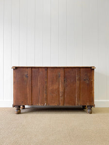 A Pine Antique English Sideboard c1890