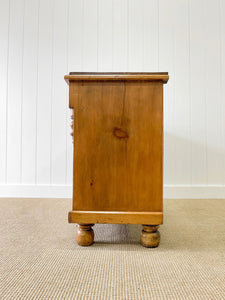 A Pine Antique English Sideboard c1890
