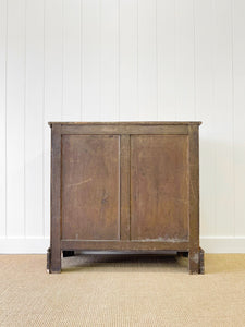 An Early 19th Century English Chest of Drawers/Dresser on Bracket Feet