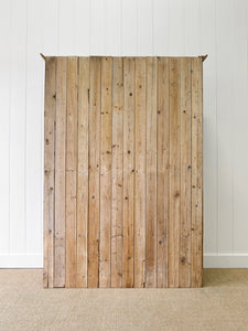 A 19th Century English Pine Bookcase Cupboard or Hutch